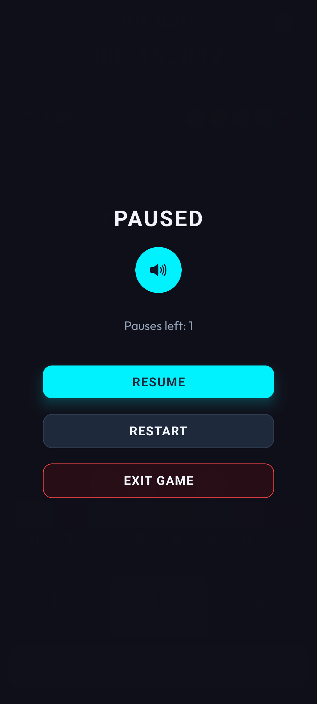 Paused Game