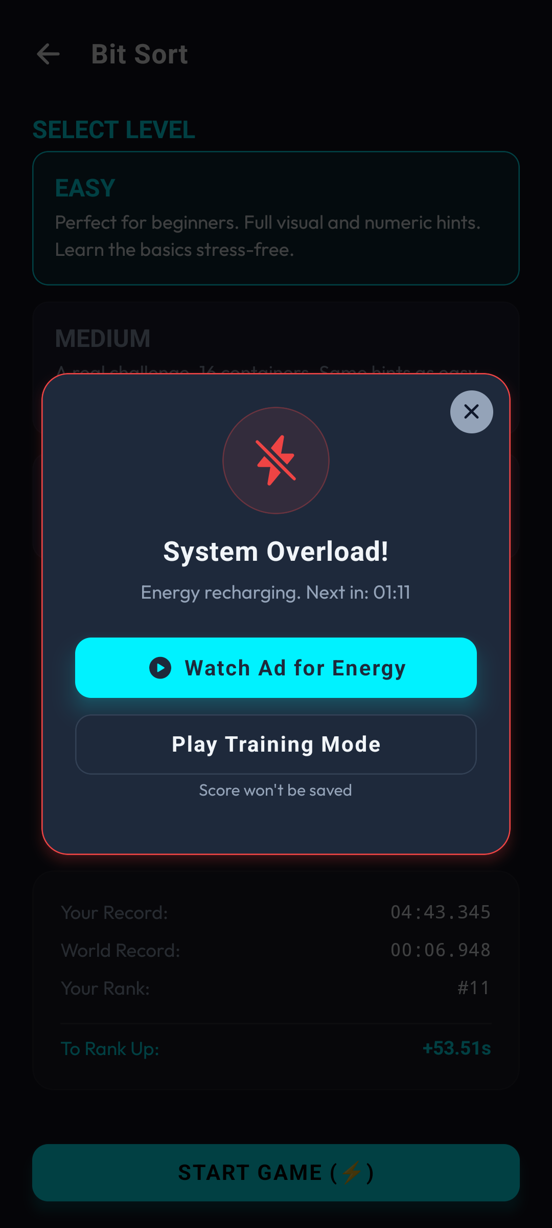 System Overload Ad
