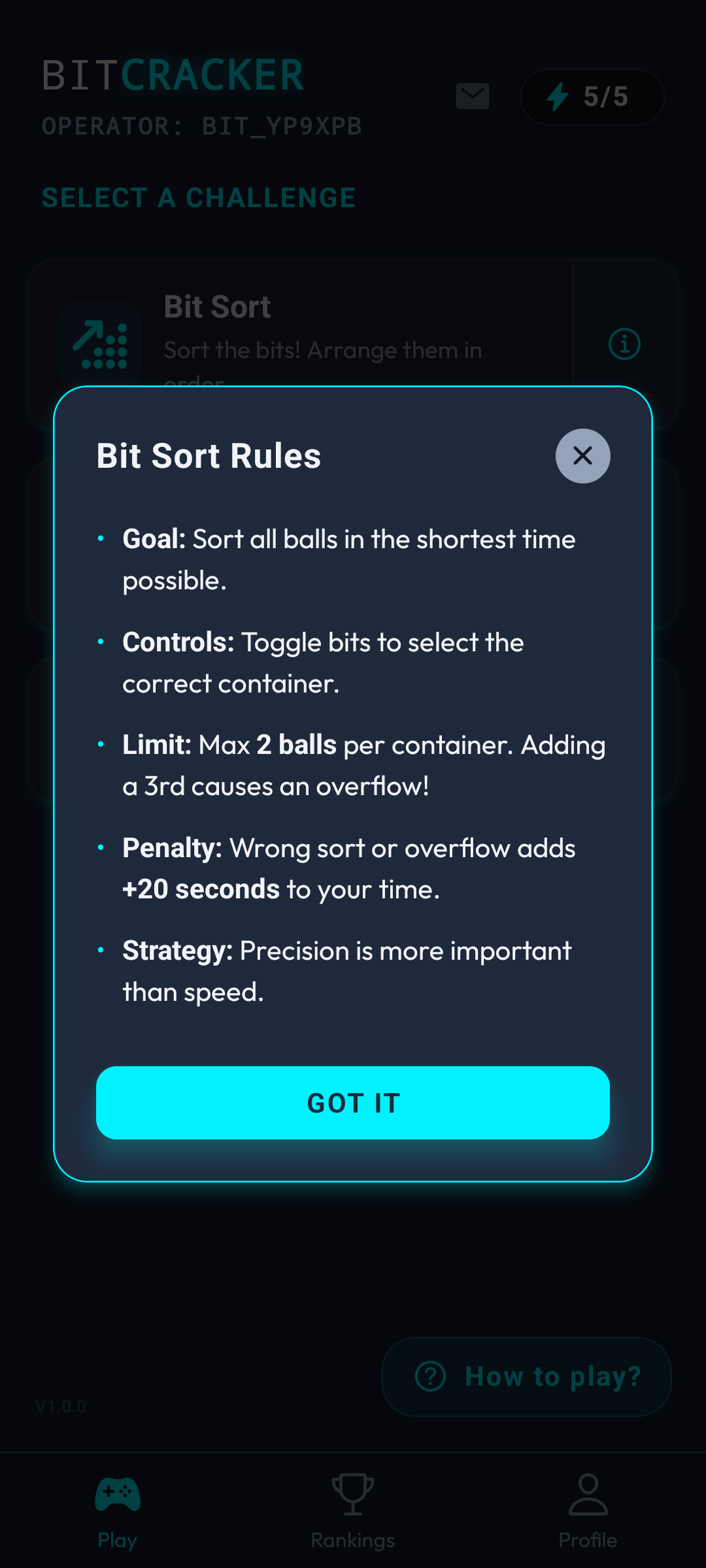 Arcade Rules