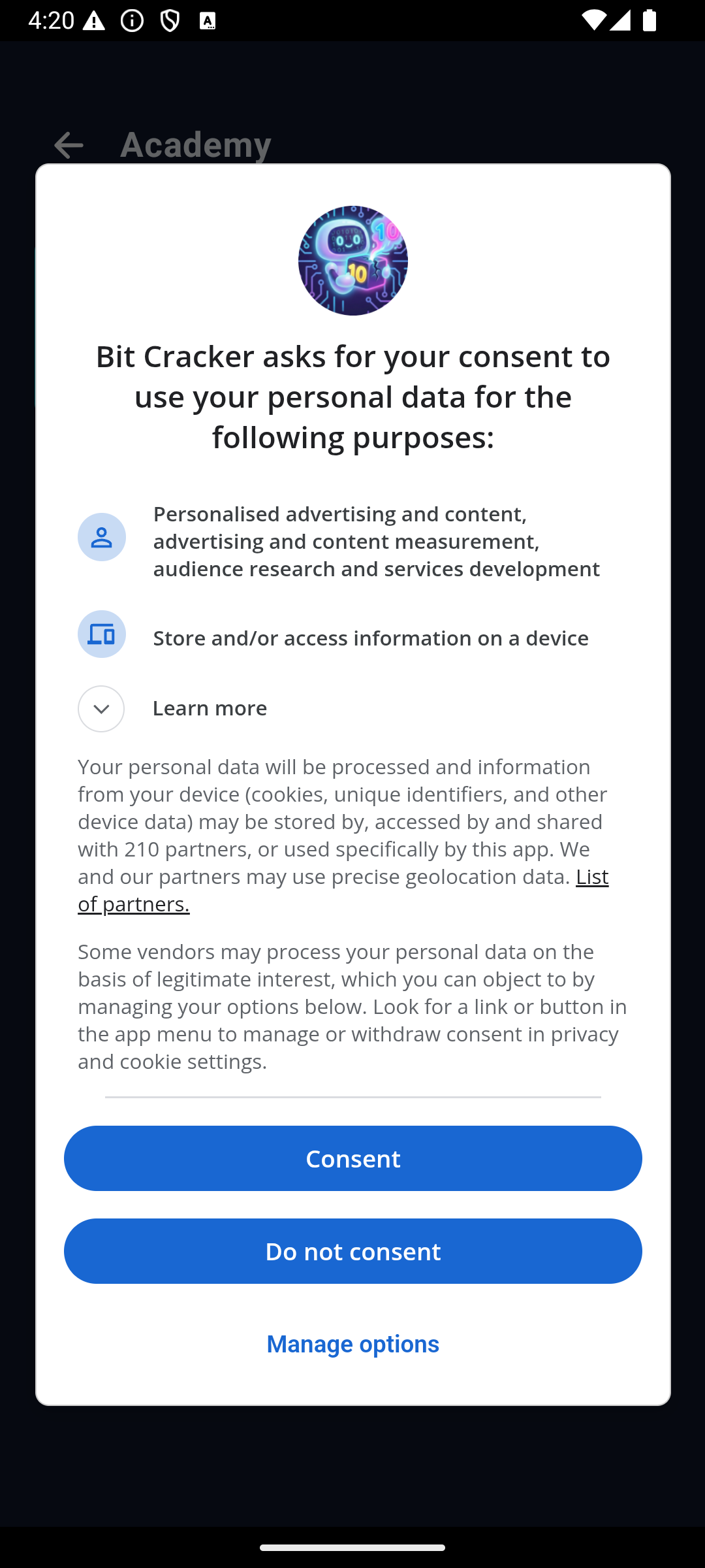 GDPR Consent