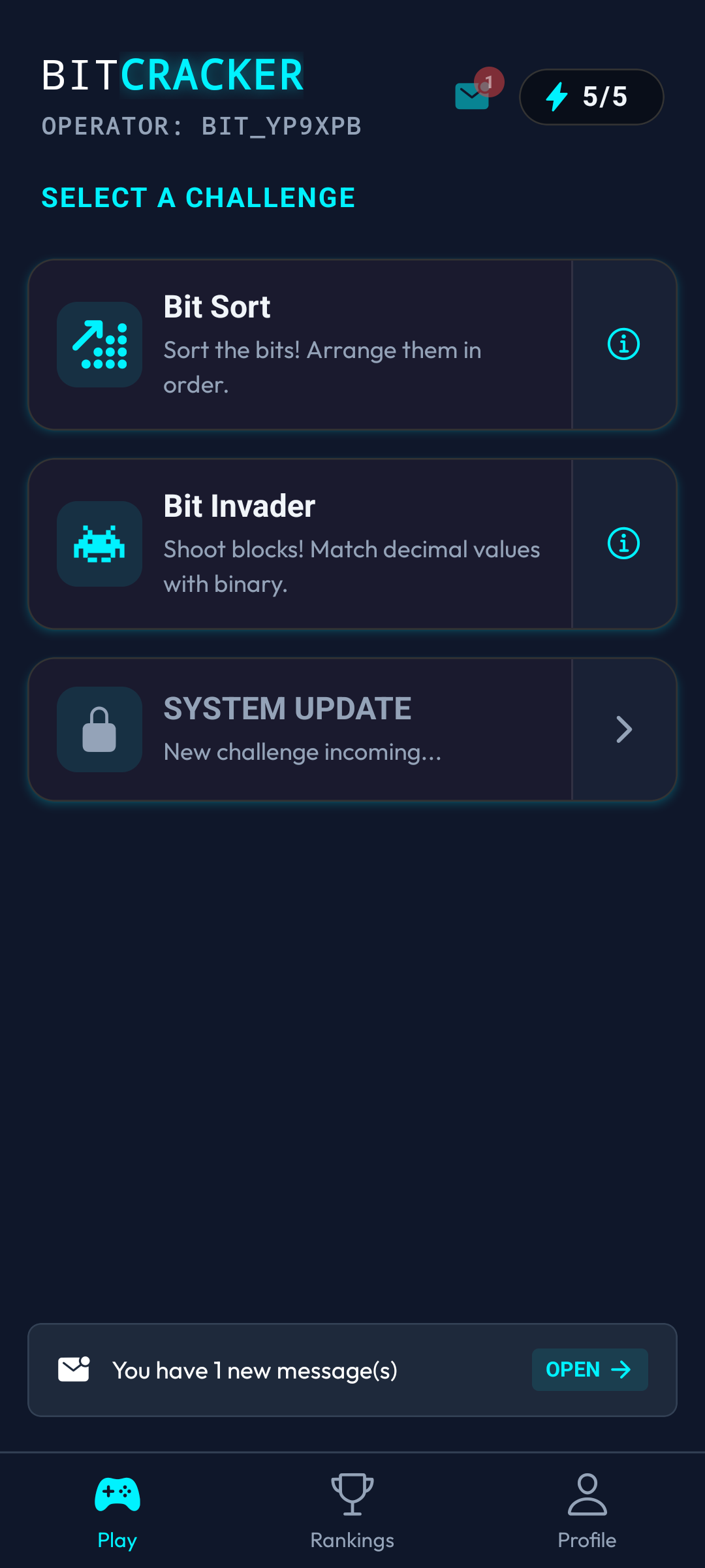Messages Notification