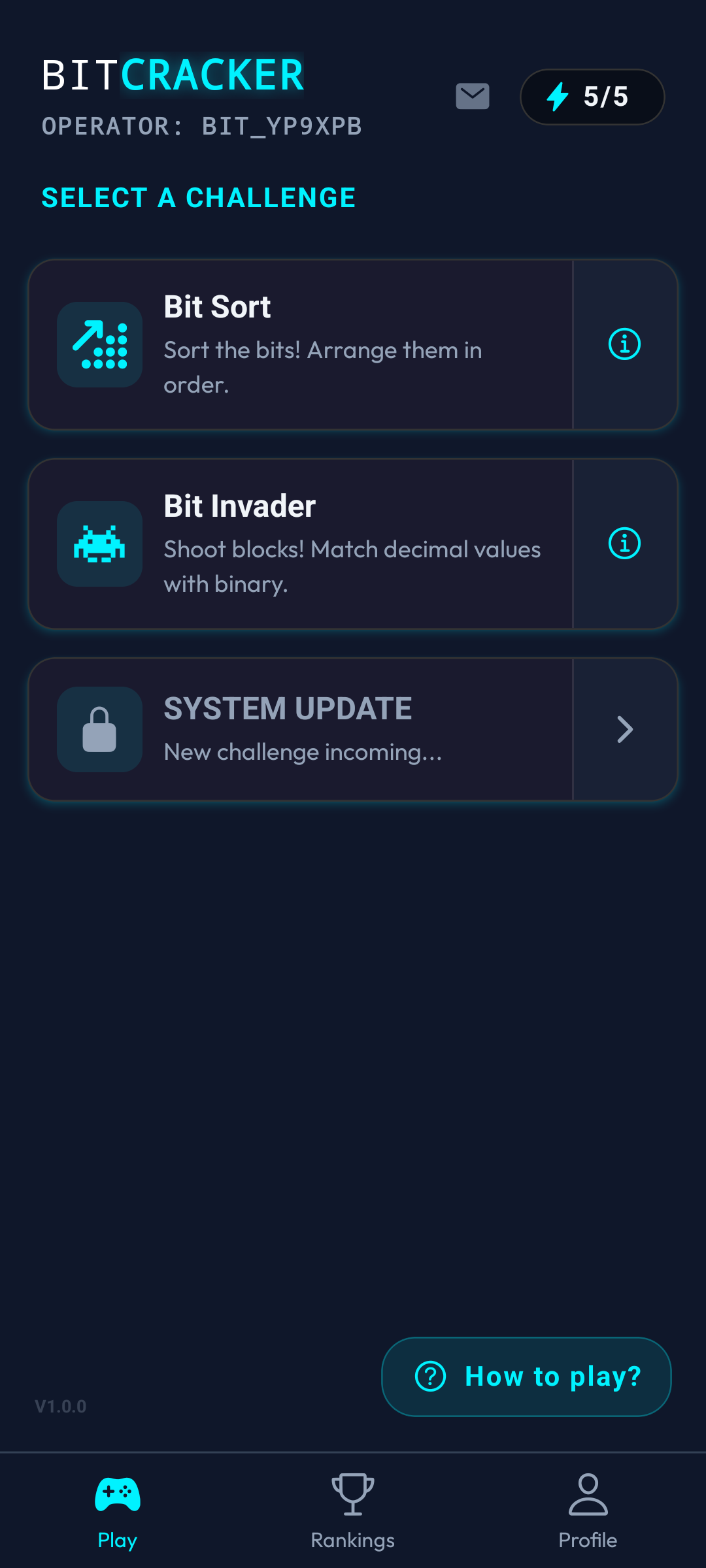 Main Interface