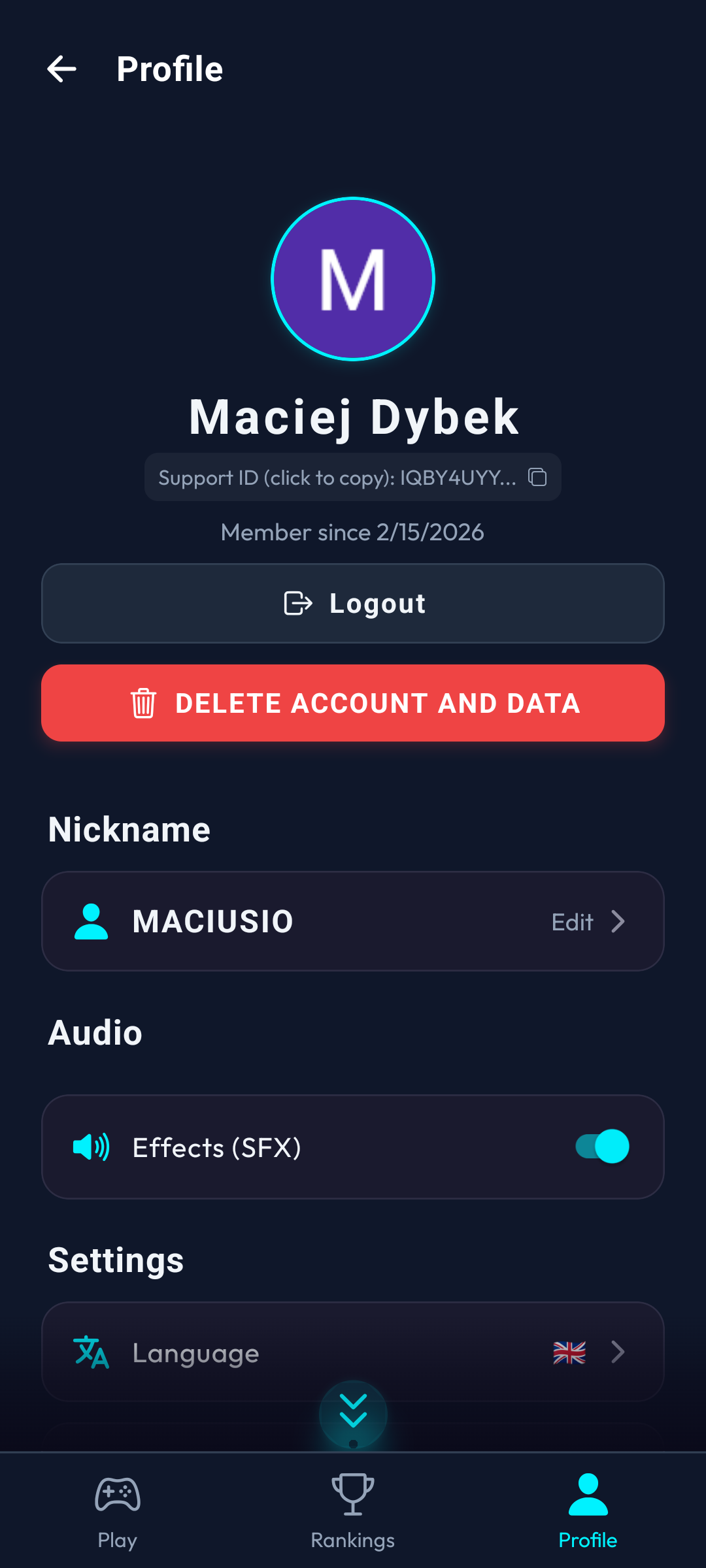 Anonymous Profile