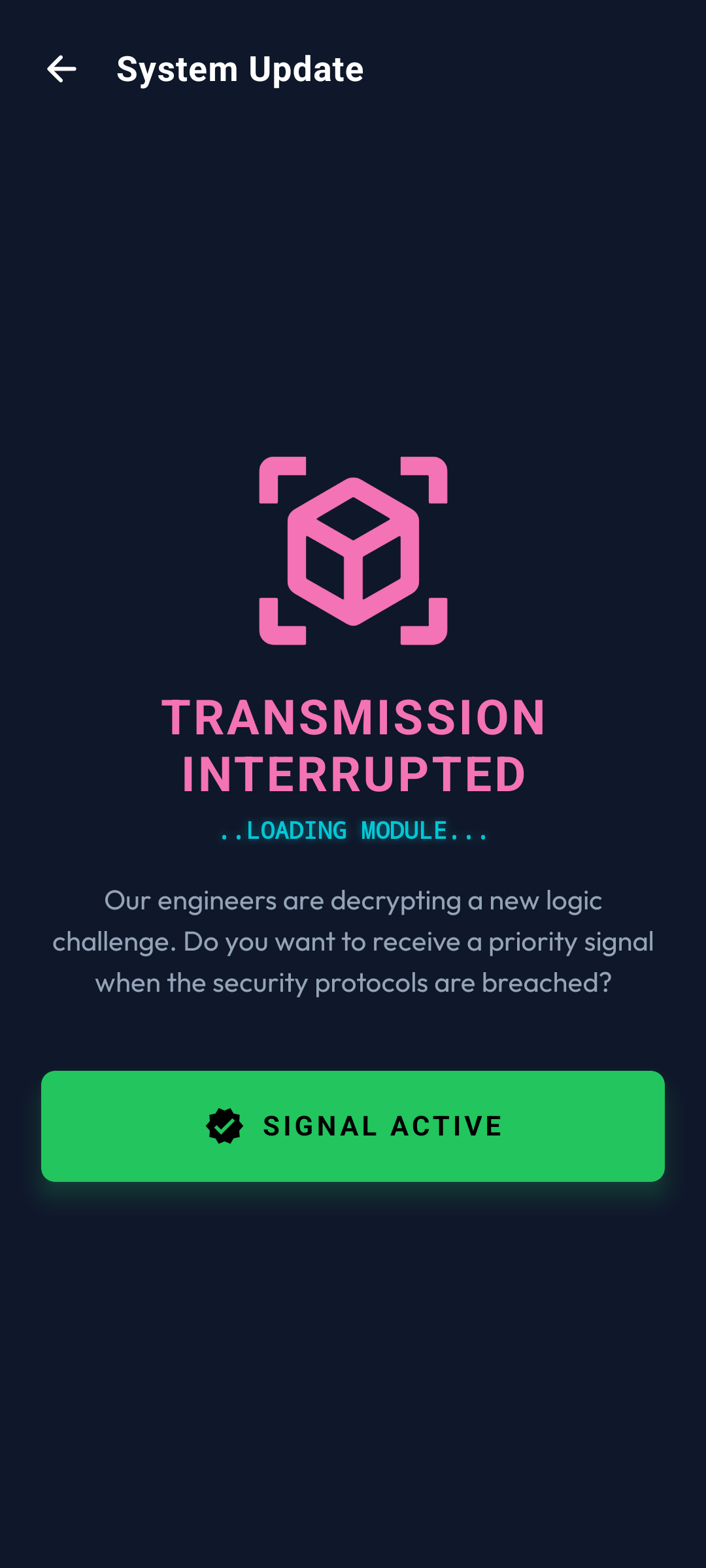 System Signal